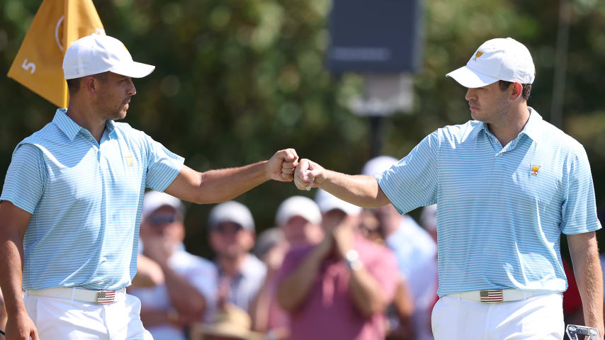 Patrick Cantlay, Xander Schauffele lead U.S. Team’s dream start