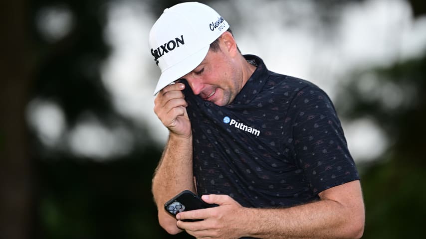 Emotional Keegan Bradley ends drought at ZOZO CHAMPIONSHIP