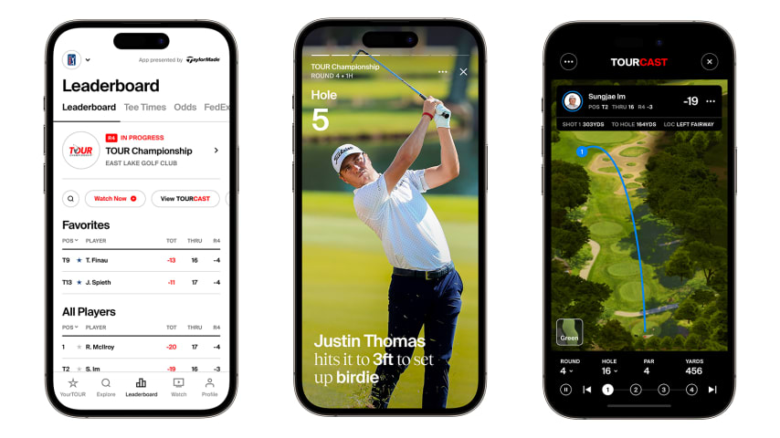 Welcome to the PGA TOUR’s new app