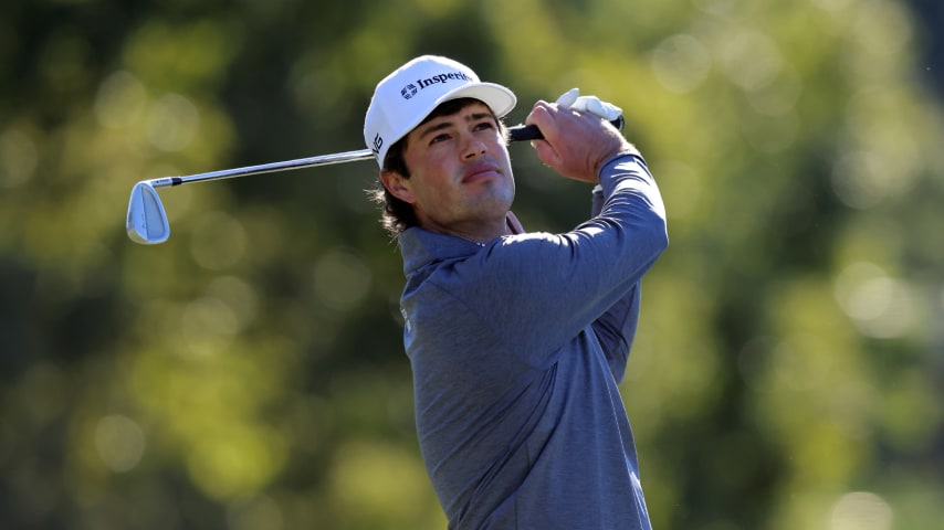 Cole Hammer leads by one at The RSM Classic