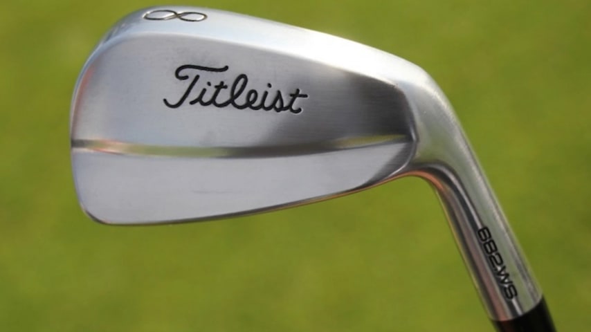 Webb Simpson gets the custom Titleist iron treatment with new “682.WS” prototypes