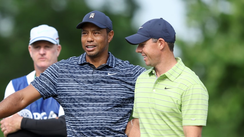 Tiger Woods, Rory McIlroy finish 1-2 in PIP rankings