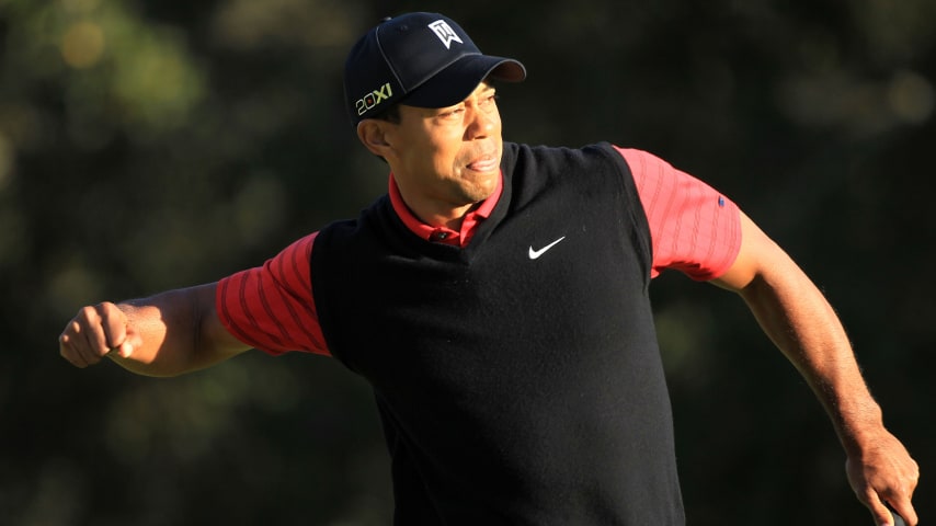 A look back at Tiger Woods’ five Hero victories