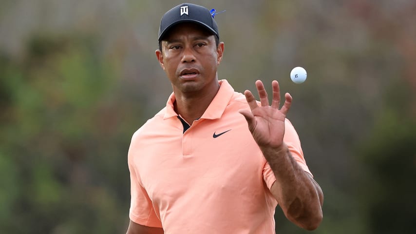 Tiger Woods expected to play new ball at PNC Championship