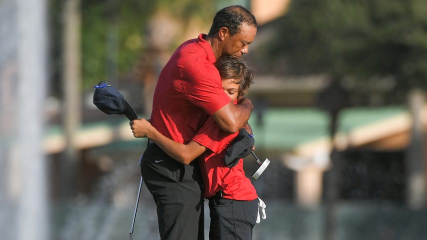 Charlie Woods, PNC Championship show different Tiger