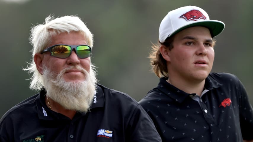 Like father, like son: John Daly II’s wild 3-iron