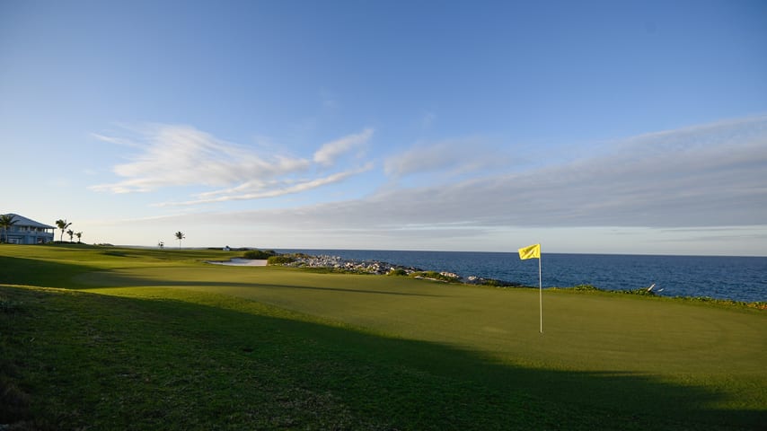 GREAT EXUMA, BAHAMAS - JANUARY 13: Scenic view of the fourteenth hole during the first round of the Web.com Tour's The Bahamas Great Exuma Classic at Sandals Emerald Bay golf course on January 13, 2019 in Great Exuma, Bahamas. (Photo by Ben Jared/PGA TOUR)