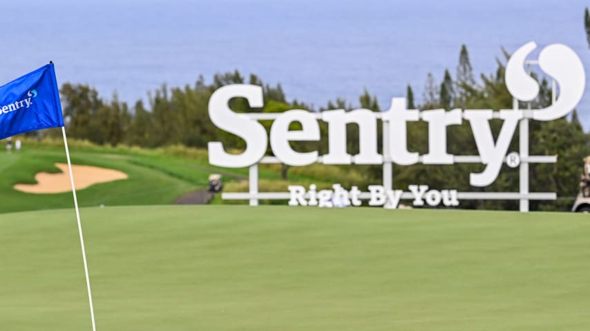 Sentry golf tournament tee times top