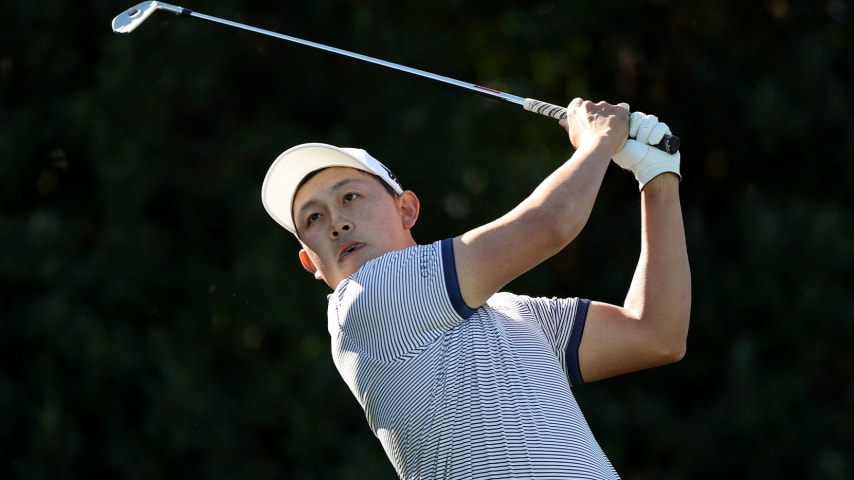 Early-week alternate Dylan Wu making magic at The American Express