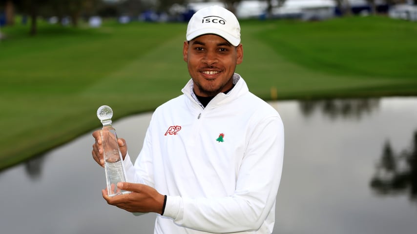 Father’s lessons lead Marcus Byrd to APGA win at Torrey Pines