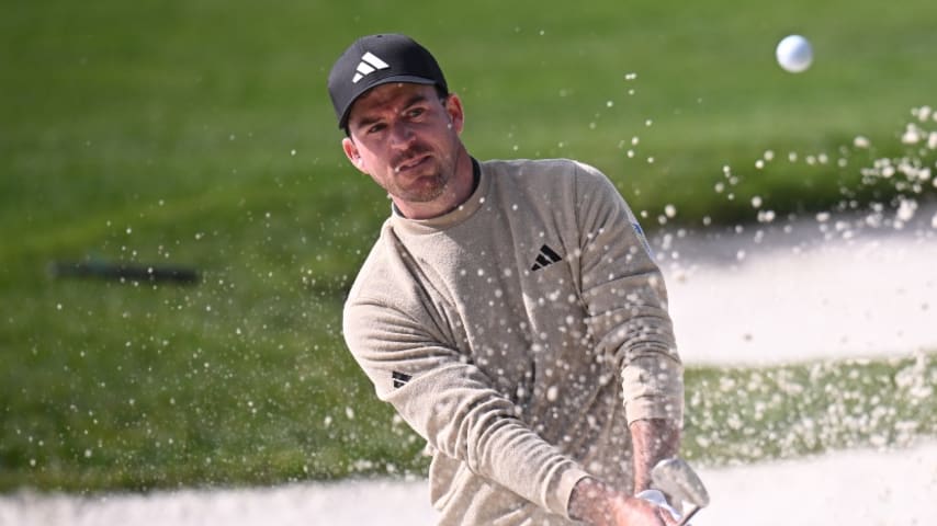 Nick Taylor, Adam Hadwin share lead at WM Phoenix Open after frost delay, gusty winds