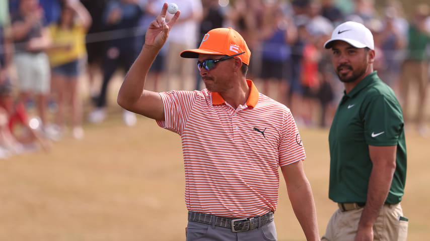 Rickie Fowler cards ace on Sunday at TPC Scottsdale 