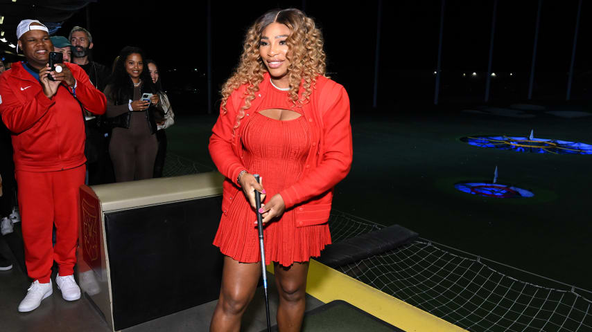 Serena Williams attends Michelob Ultra & Netflix “Full Swing” Premiere & Super Bowl After Party on February 11, 2023 in Phoenix, Arizona. (Photo by Daniel Boczarski/Getty Images)