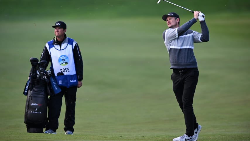 Justin Rose on his impromptu equipment switches before Pebble win