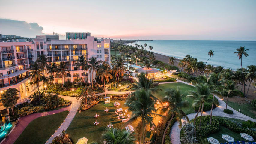 The Wyndham Grand Rio Mar Golf & Beach Resort. (Courtesy Puerto Rico Tourism Authority)