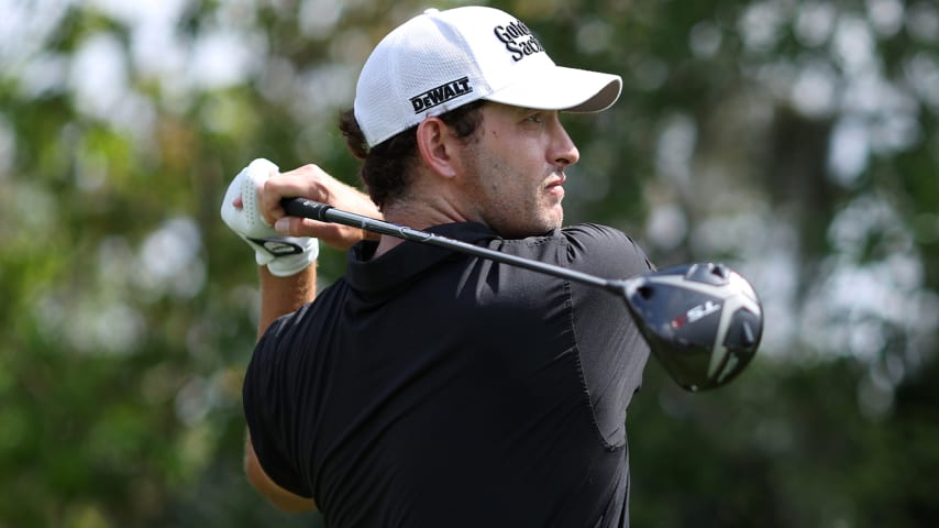 Patrick Cantlay has uses a Titleist TS3 driver that was released in 2018. (Richard Heathcote/Getty Images)