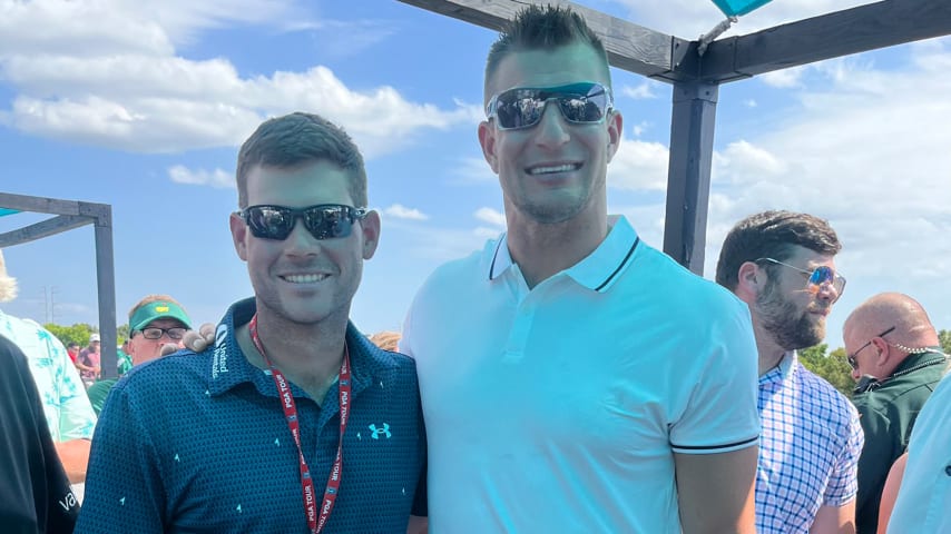 Q&A with Rob Gronkowski on ideal Champions Dinner, meeting Tiger and more