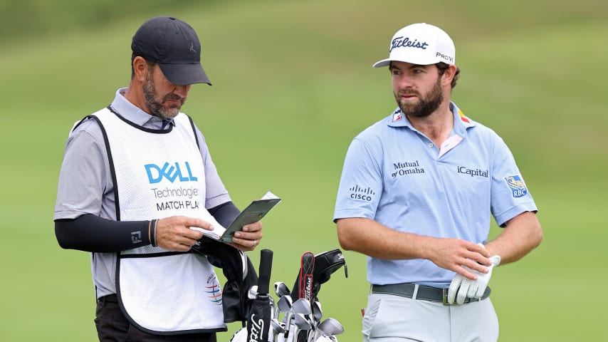 With new caddie, Cameron Young shoots front-nine 27 in win