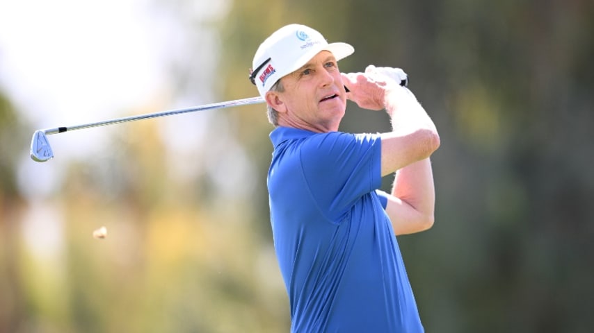 David Toms leads by one at The Galleri Classic