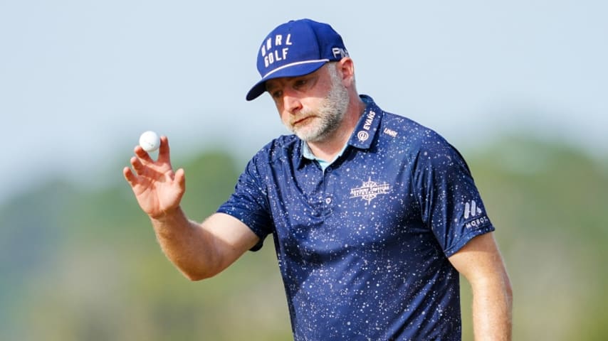 David Skinns holds outright 54-hole lead at Club Car Championship