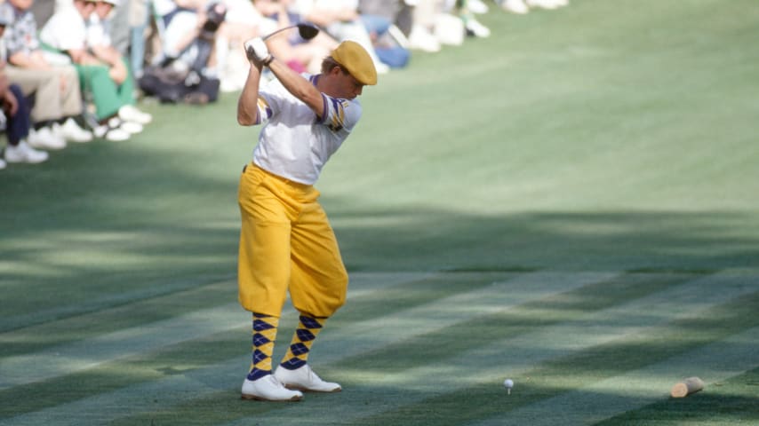 Payne Stewart at the 1993 Masters. (Augusta National/Getty Images)