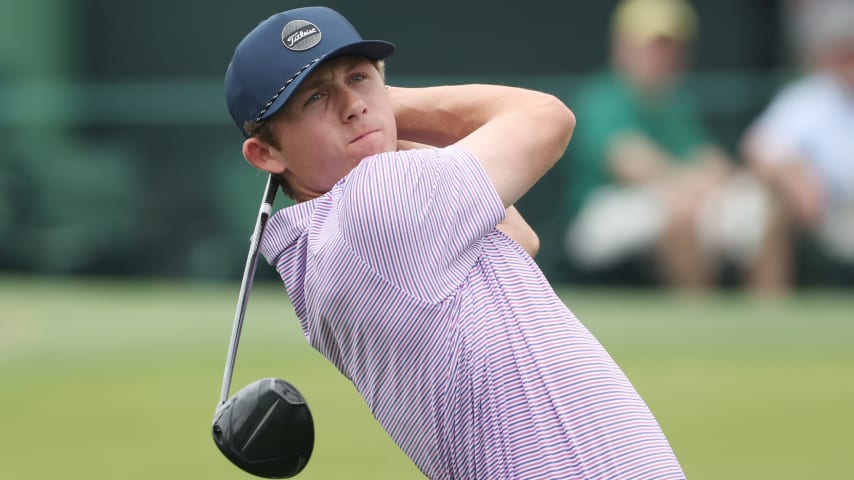 See the clubs that 19-year-old amateur Gordon Sargent is using at the Masters