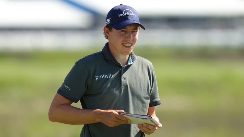 Matt Fitzpatrick shoots 63 to take RBC Heritage lead