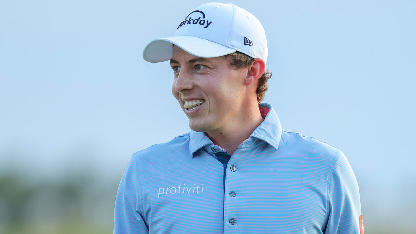 Matt Fitzpatrick is feeling good and focused on family affair at Zurich Classic