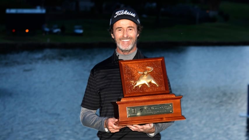 Mark Hensby wins first PGA TOUR Champions title in playoff at Invited Celebrity Classic