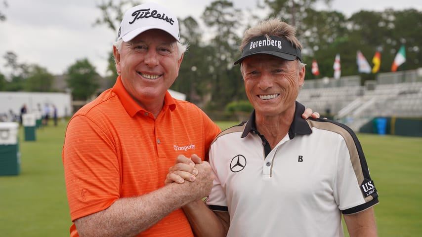 Two legends, 90 wins; Bernhard Langer and Hale Irwin reflect on PGA TOUR Champions win record 