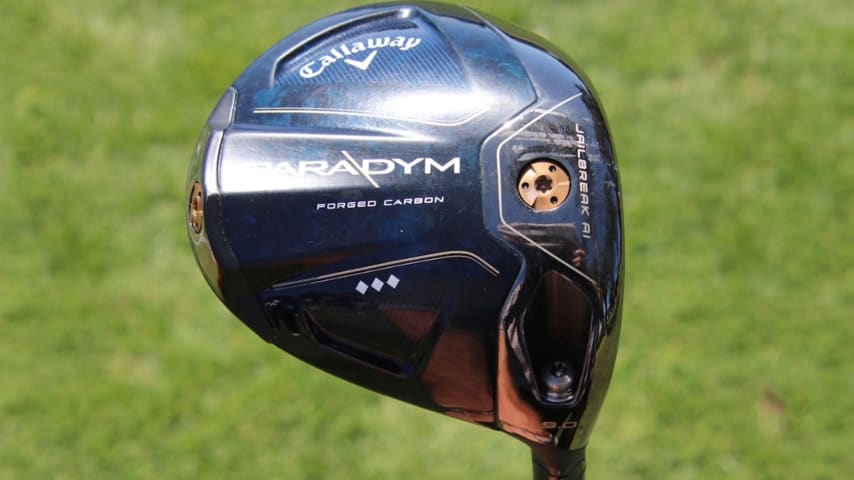 A look at Jimmy Walker's Paradym Triple Diamond driver. (GolfWRX)