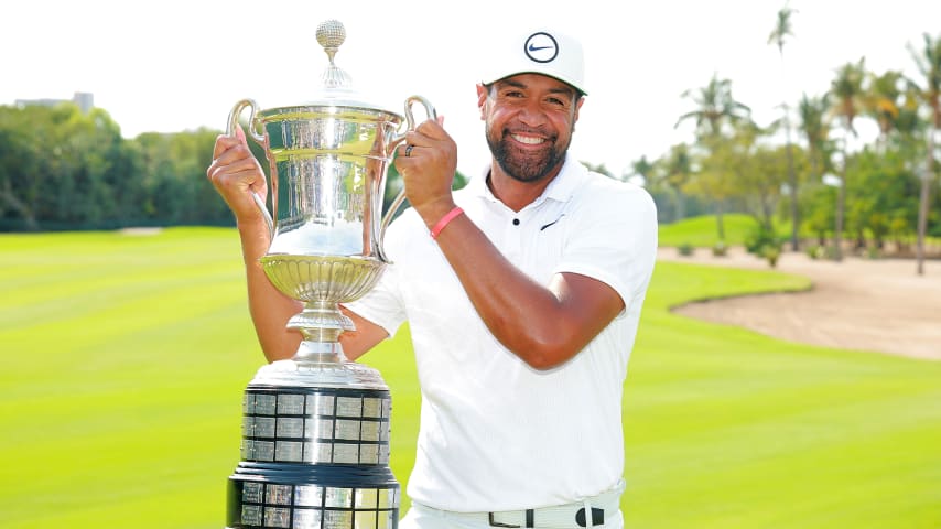 Finau secures sixth TOUR title, three strokes clear of world No. 1 at Vidanta Vallarta 