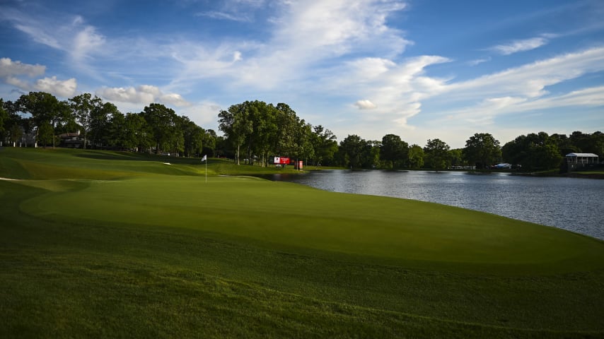 CHARLOTTE, NC - MAY 05:  during practice for the Wells Fargo Championship at Quail Hollow Club on May 5, 2021, in Charlotte, North Carolina. (Photo by Keyur Khamar/PGA TOUR via Getty Images)