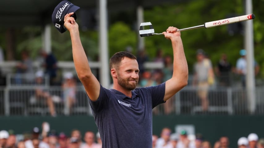 Wyndham Clark wins first PGA TOUR title at Wells Fargo Championship