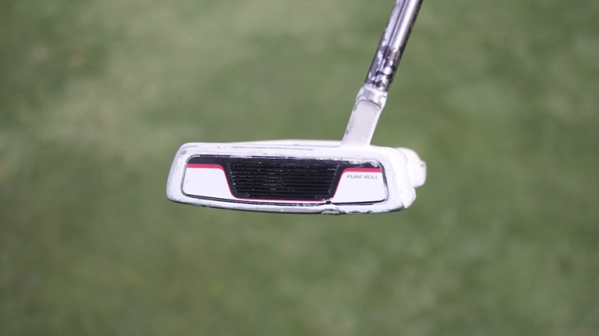 Taylor Montgomery’s TaylorMade Ghost Spider S putter. (GolfWRX)