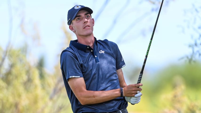 Georgia Tech’s Ross Steelman, No. 6 in PGA TOUR University Ranking, leads NCAA Championship