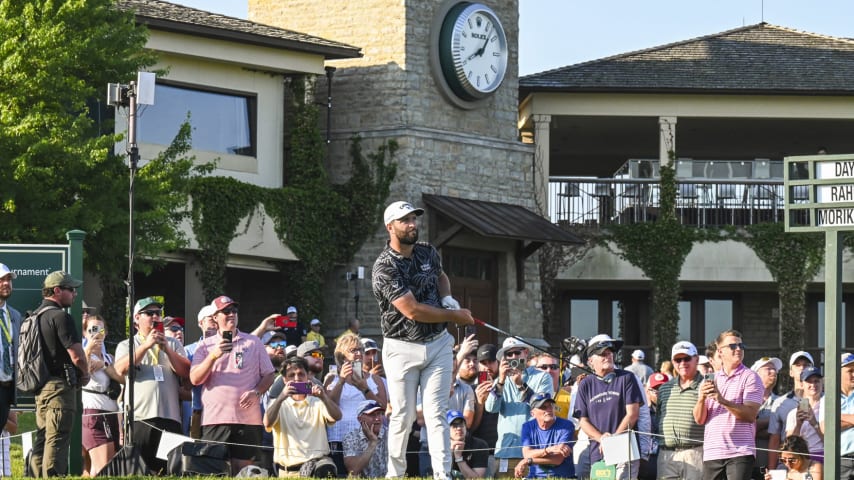 DUBLIN, OHIO - JUNE 01:  during the first round of the Memorial Tournament presented by Workday at Muirfield Village Golf Club on June 1, 2023 in Dublin, Ohio. (Photo by Keyur Khamar/PGA TOUR via Getty Images)