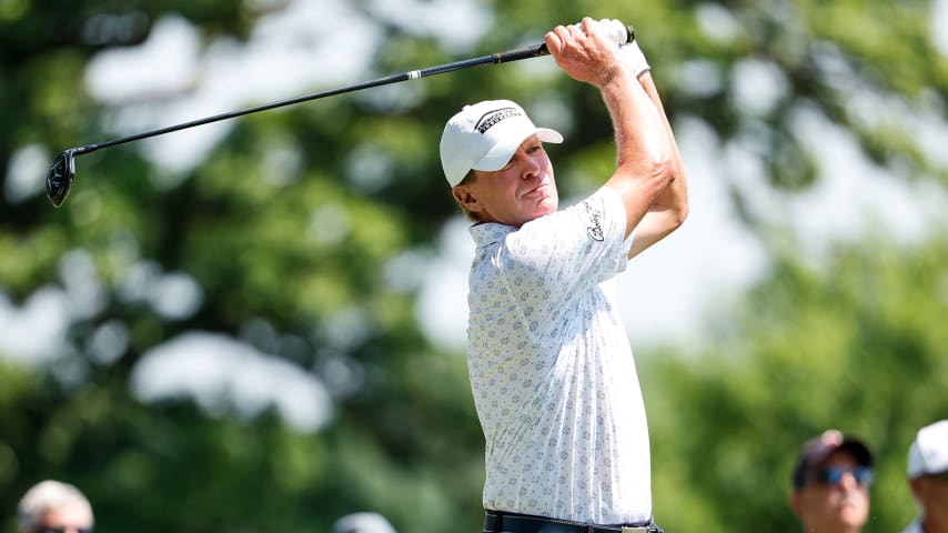 Steve Stricker leads by two shots at Principal Charity Classic