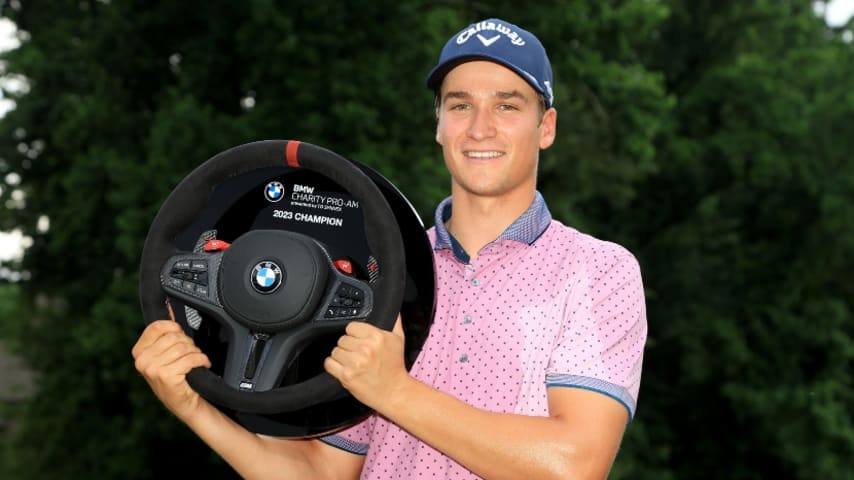 Adrien Dumont de Chassart wins pro debut at BMW Charity Pro-Am Presented by TD SYNNEX