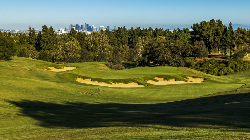 The 11th hole of The Los Angeles Country Club, North Course.  (Credit USGA)