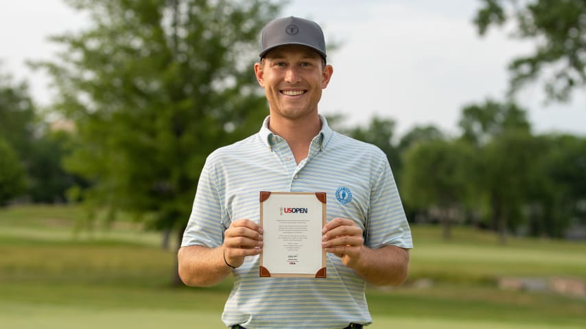 Christian Cavaliere, a small business owner who played collegiate golf at Boston College, will make his U.S. Open debut. (Courtesy of Metropolitan Golf Association)