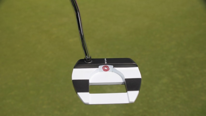 Wyndham Clark's Odyssey Versa Jailbird putter with identical specs to Rickie Fowler's. (GolfWRX)