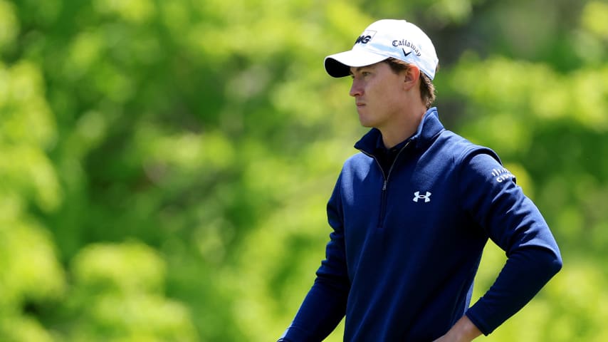 Maverick McNealy sidelined by shoulder injury