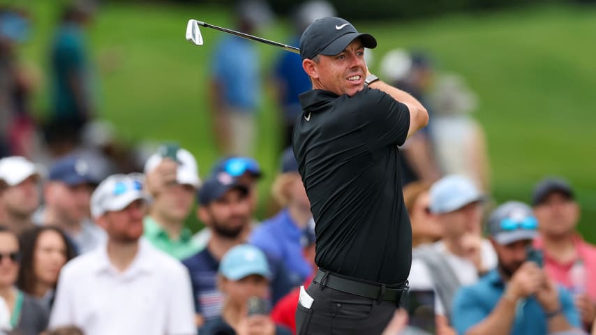 McIlroy upbeat and in contention after Friday 64 