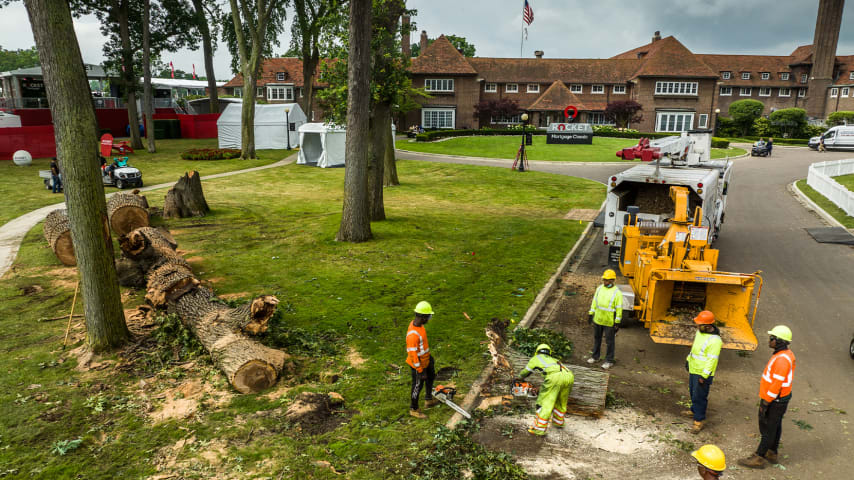 Rocket Mortgage Classic still on schedule after wild storm