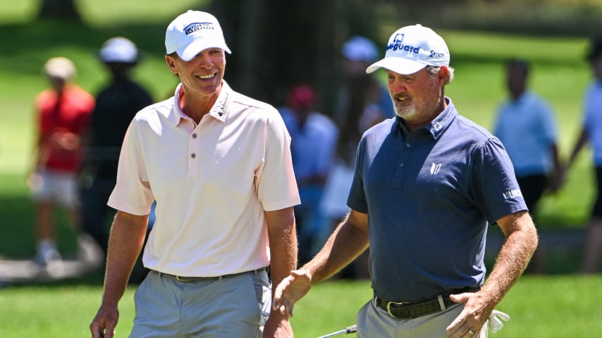 Steve Stricker, Jerry Kelly renew ‘sibling-like’ rivalry at home for U.S. Senior Open