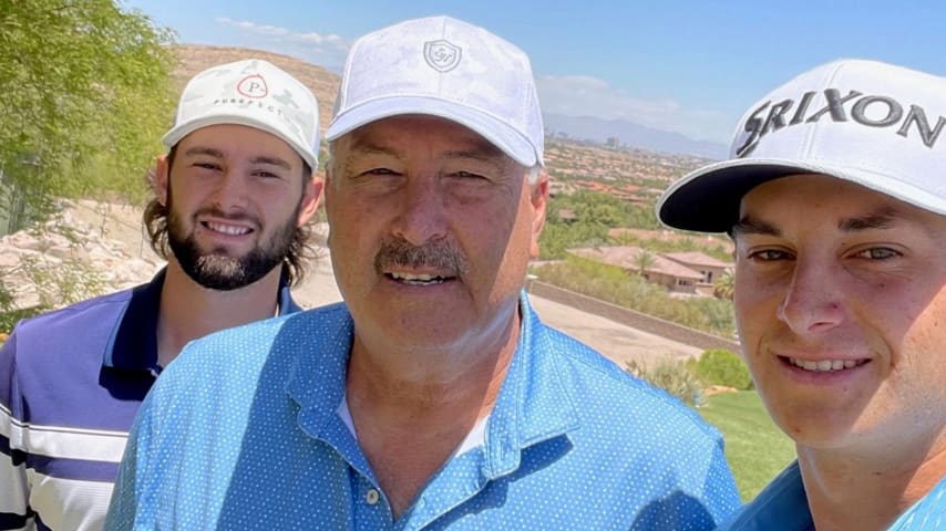 Kyle Kuest (left), Peter Kuest Sr. (middle), and Peter Kuest Jr. (right) (Courtesy Kuest family)