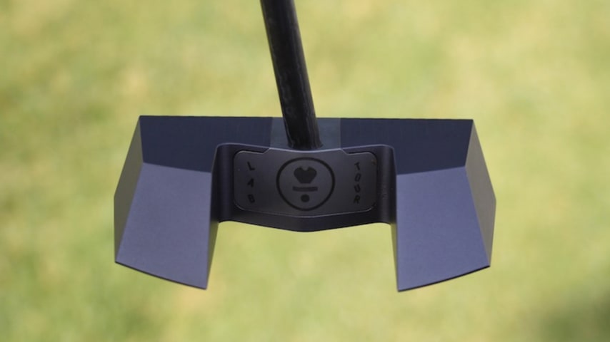 A closer look at the back of Glover's new putter. (GolfWRX)