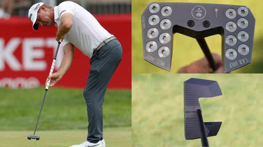 A look at Lucas Glover's new putter. (GolfWRX)