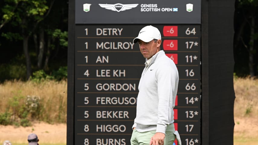 Rory McIlroy off to fast start at Genesis Scottish Open